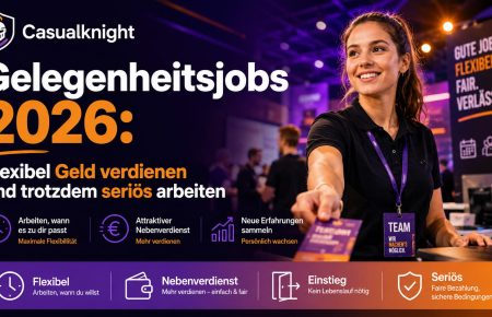 Gelegenheitsjobs 2026: Spontan arbeiten, sauber vereinbaren, fair bezahlen